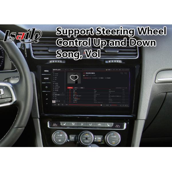Android 9.0 Car GPS Navigation for Volkswagen Golf Skoda , Multimedia Video Interface