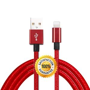 Buy cheap Mobile Apple 3ft Lightning Cable 1 Meter Replacement Aluminum Braided product