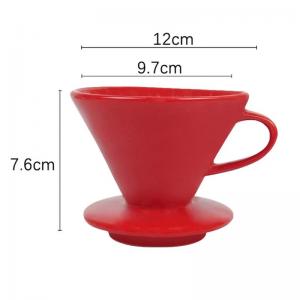 Buy cheap Ceramic Funnel Pour Over Coffee Filter Coffee Brewing Filter Cups product