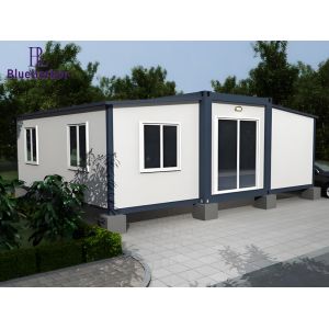 China Galvanized Steel Expandable Prefab Home Customized Luxury on sale