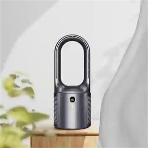 Small Handheld Bladeless Fan 32db Low Noise Oscillating Fan Bladeless