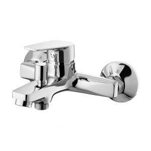 Buy cheap 2 Functions Chrome Bath And Shower Faucet Surface Mounted Polished product