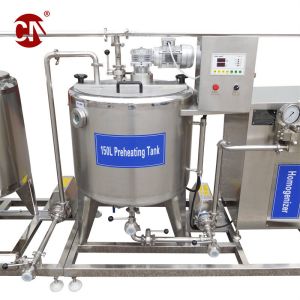 High Pressure Homogenizer Machine / Small Milk Homogenizer with Electric Power
