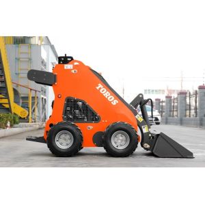 Powerful Mini Stand Up Skid Steer Agricultural Skid Steers Multipurpose