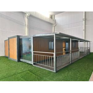 Q235B Galvanized Steel Frame ModuExpand Mobile Container Home