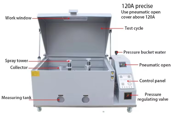 CE Approved Programmable Touch Screen Salt Spray Corrosion for Test Chamber for Battery for Test 220v 1 Year Warranty