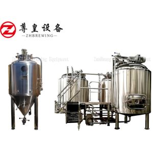 Buy cheap Automatic Sus304 Craft Beer Brewing Equipment , Commercial Microbrewery Equipment product