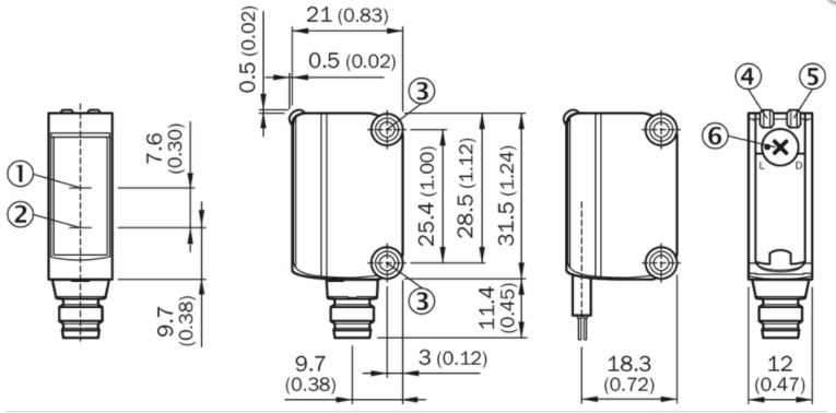 SICK Gtb6-n1211 Precision Pressure Transmitter Photoelectric switch 10 VDC