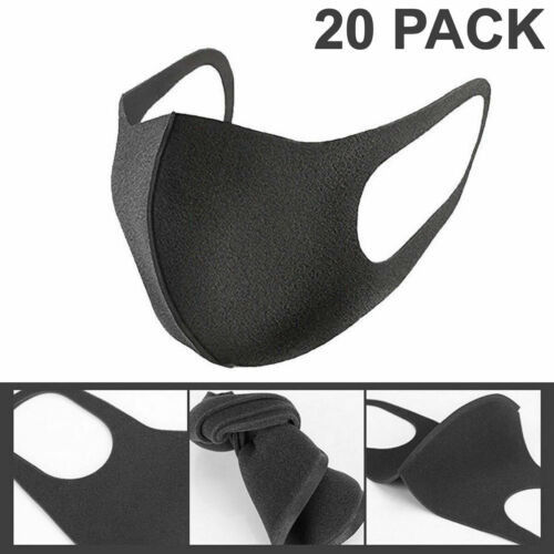 20 Pack / Box Cotton Disposable Earloop Face Mask