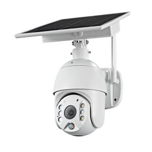 China Waterproof 4G Solar Camera PTZ Zoom Wireless CCTV IP Camera on sale
