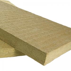China Yellow Mineral Wool Fire Resistance Panels Fire Insulation Rockwool on sale