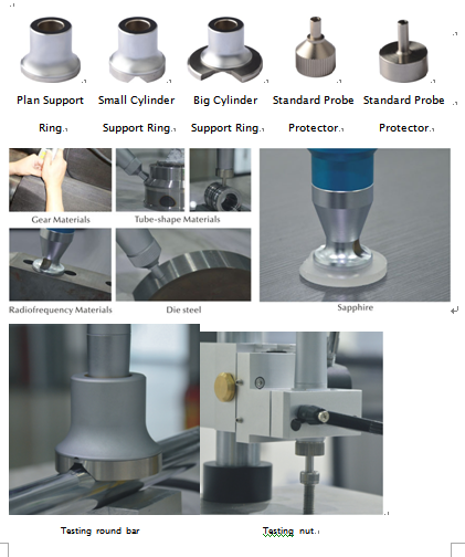 UCI Ultrasonic Portable Hardness Tester Digital Slef Calibration Gray Color Portable Hardness Tester For Steel