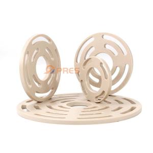 Buy cheap Abrasion Chemical Resistance Engineering Plastic PEEK Parts Valve Plate OEM product