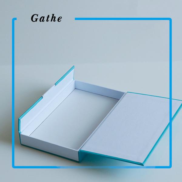 OEM Blue Folding Mobile Case Packaging Box Recyclable Paper