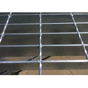 Buy cheap SS304 Drain Trench Heavy Duty Steel Grating 25x3 product