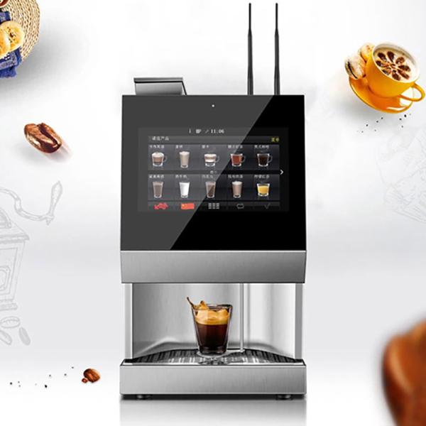 15.6" Touch Screen Automatic Drink Office Coffee Vending Machine CE