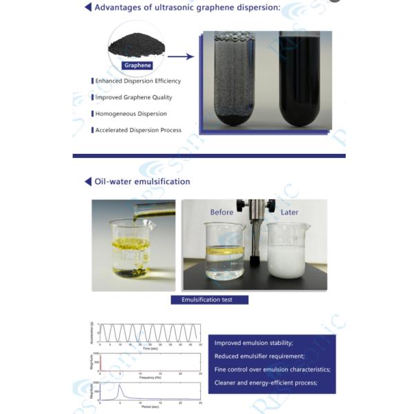 Ultrasonic Homogenizer nanoemulsion Mixer Machine with stand for lab usage