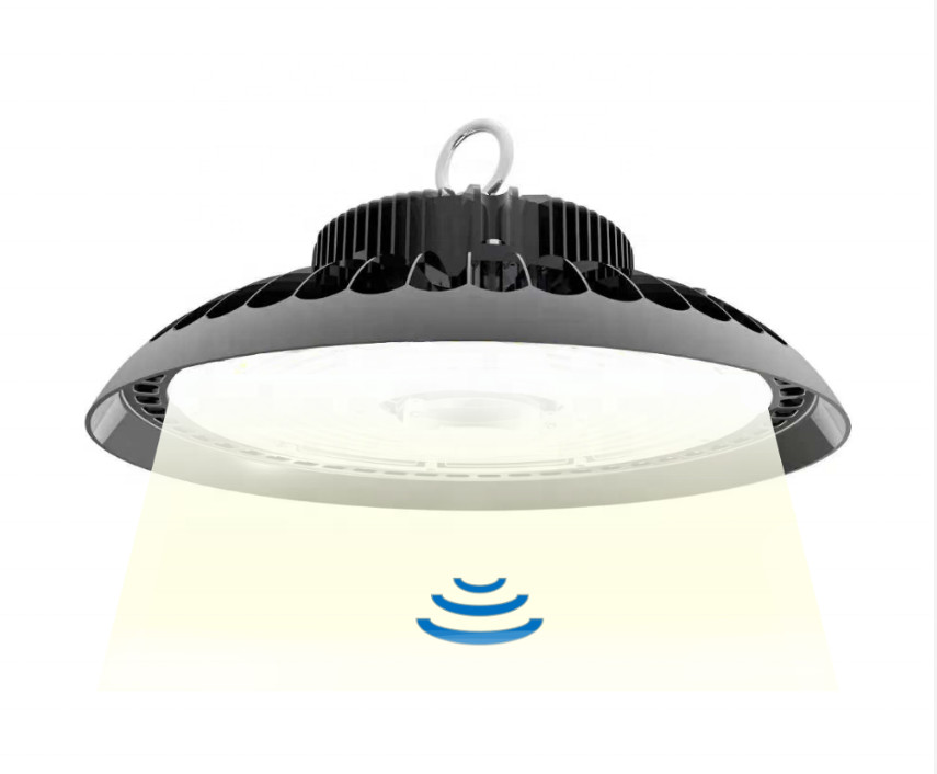 1000Lux EMC UFO Bay Light Lamp 0-10V Dimming IP65 Microwave Sensor