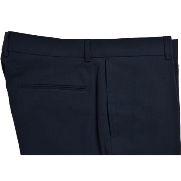 Slim Fit Mens Tuxedo Suit Navy Black Piping Anti Static ISO9001 Certification