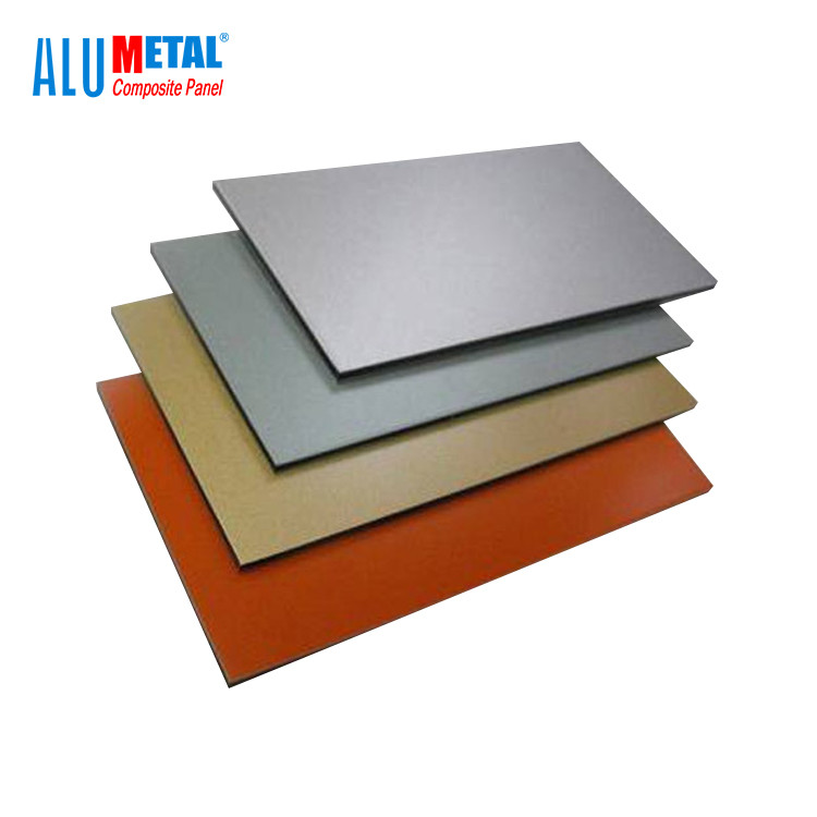Buy cheap 1220x2440mm Brushed PVDF Aluminum Composite Panel Sheet 5mm AA1100 product
