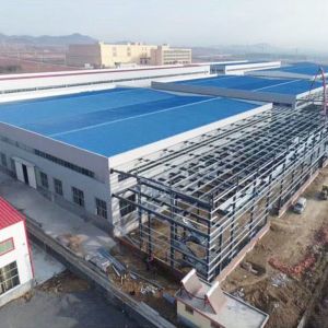 Lightweight Prefabricated Commercial Building , Customized Steel Structure Space