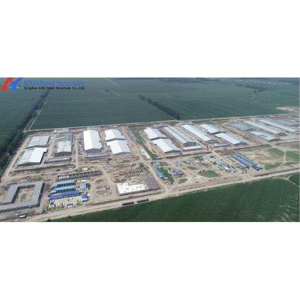 Long Span Steel Structure Piggery House Construction Prefab Poultry Farm Shed Construction