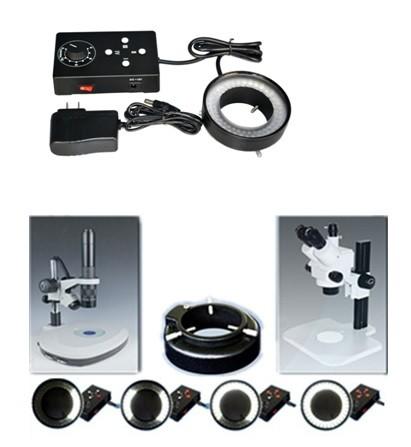 Quality Intensity Adjustment Stereo Zoom Microscope LED Ring Lamp Accessories for sale