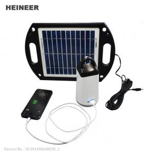 China China outdoor solar powered camping lanterns with 4W solar panel,charge faster on sale