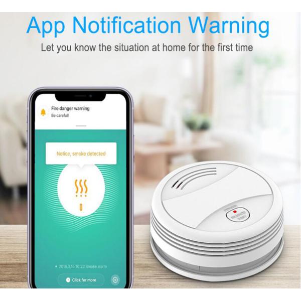 WiFi Photoelectric Smoke Alarm Detector