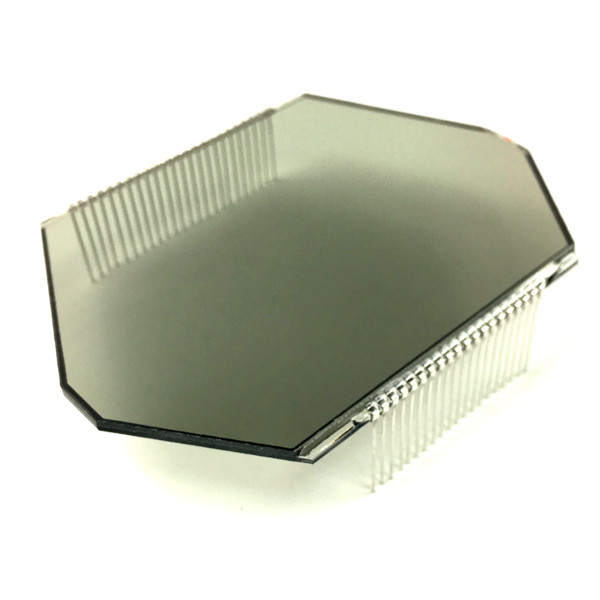 Corner Cut Monochrome LCD Panel TN Type , speedometer lcd display For Odo Meter