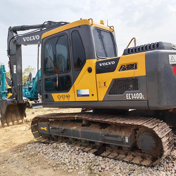 Used Volvo EC140 Hydraulic Crawler Excavators 14t