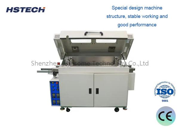 Quality Full Coverage Single Side PCB Surface Cleaning Machine with Roller and Disc Brush for sale