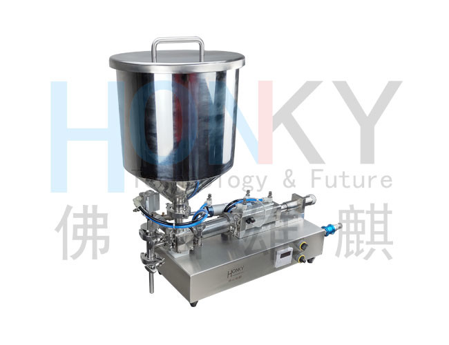 Desktop Automatic Cream Filling Machine Piston Pump Filling Machine For Cosmetic Cream Jar Filling