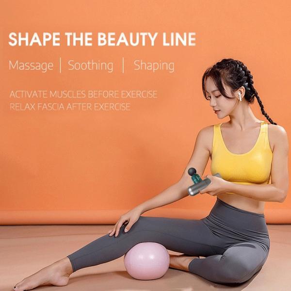 Wireless Control 4 Speed 2000mAh Mini Massage Gun