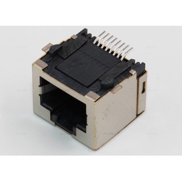 Cat 5 RJ45 Surface Mount Network Jack 8 PINs PCB Right Angle Mounting