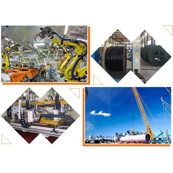 3 Core 1mm Rubber Insulation Copper Flexible Cable , Submersible Pump Cable