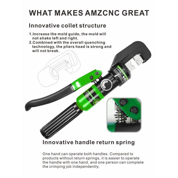 Hydraulic Cable Crimping Tool Cutter Multifunctional For Industrial
