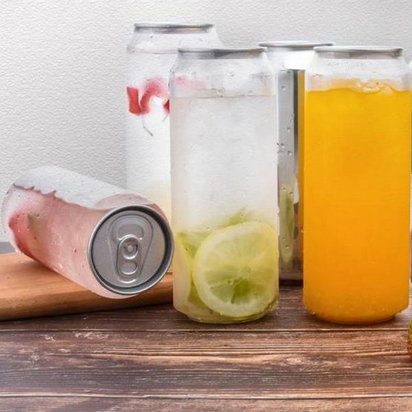 Optional Volume Plastic Juice Bottles 650ml With Sealing Machine Easy Open