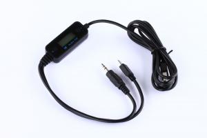 Buy cheap In-car FM Audio Transmitter handsfree 3.5mm FM Transmitter Audio Adapter Car Kit product