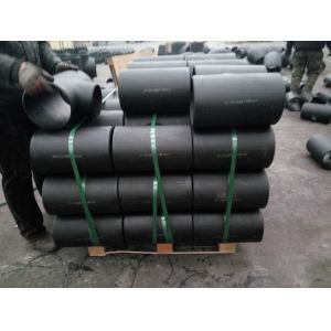 ANSI B16.9 ASTM A234WPB CARBON STEEL PIPE TEE BLACK