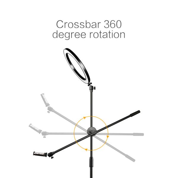ABS Lamp Cover 6 Inch 5V Tripod Selfie Ring Light