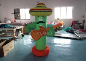 China 2m Tall Inflatable Guitar Air Model For Advertising on sale