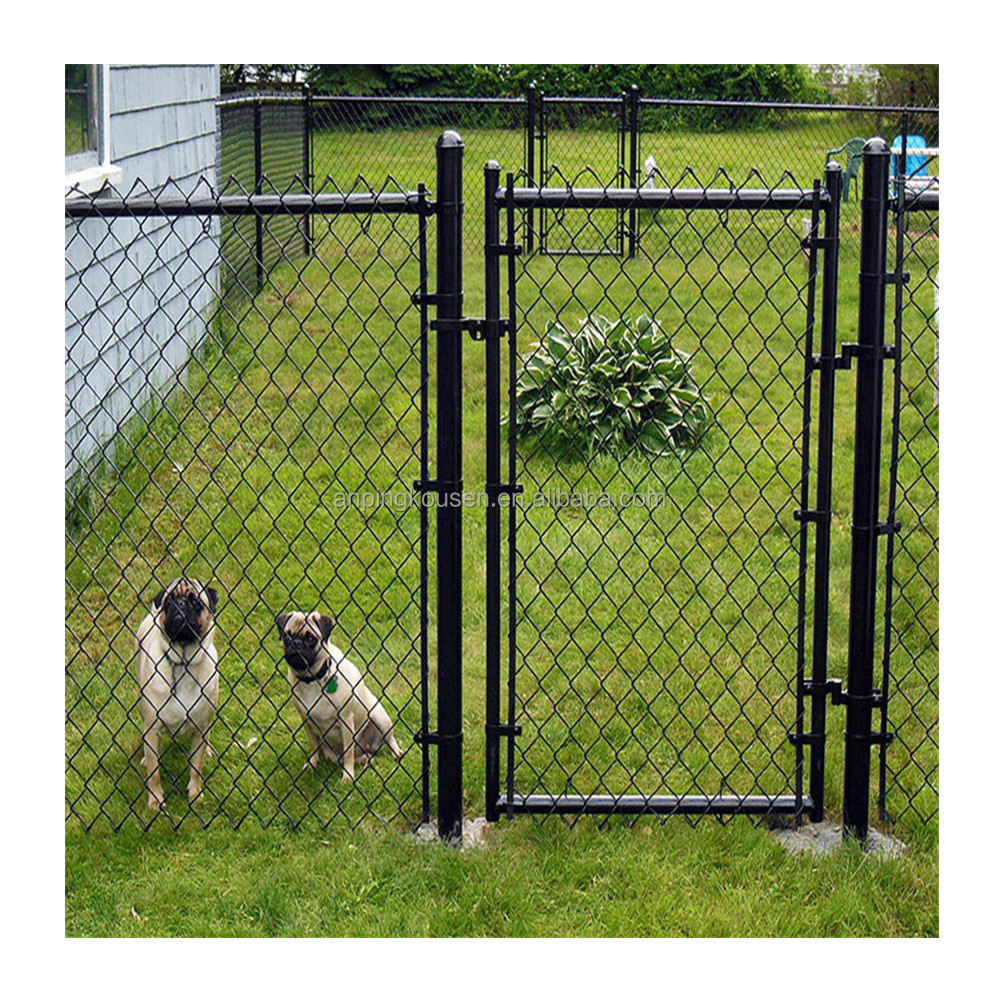 25*25mm 50*50mm 60*60mm 80*80mm PVC Coated Chain Link Fence Mesh for Garden Protection