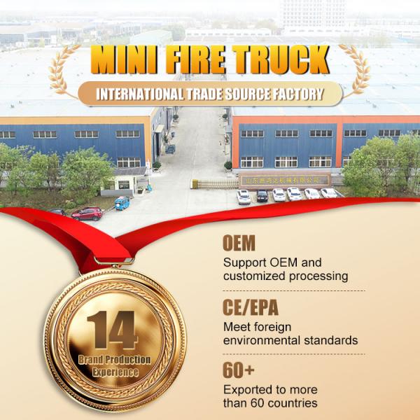 Hot Sale Mini Fire Fighting Truck Mounted Multi-function Fire Engine Firefighting Rescue Fire Truck