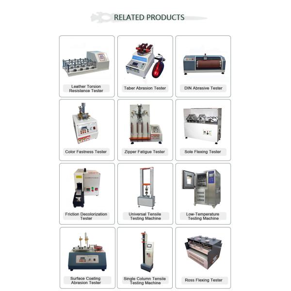 ASTM-D 2099 Waterproof Leather Dynamic Testing Machine