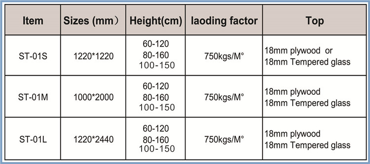 1.22*1.22m Single Stage for Outdoor Concert Truss Project Performance Requirements