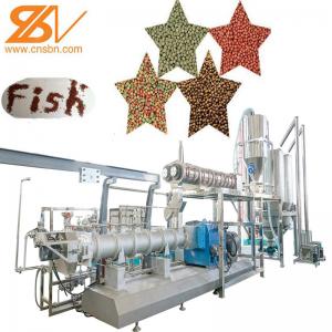 China 1-4t/H Aquatic Feed Floating & Sinking Fish Feed Processing Machinery on sale