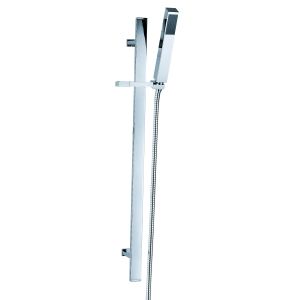 Buy cheap Height 685 Mm Adjustable Shower Rail Slider Chrome Polishing SH903 product