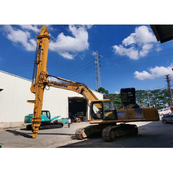 Telescopic Arm For Caterpillar CAT336D Big Excavator With 1.4m3 Clamshell Bucket