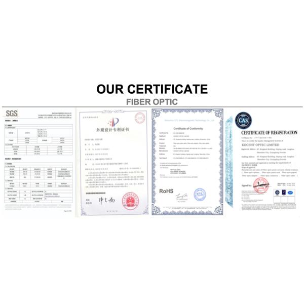 LC-SC Female Fiber Optic Hybrid Adapter Single Mode Simplex Metallic